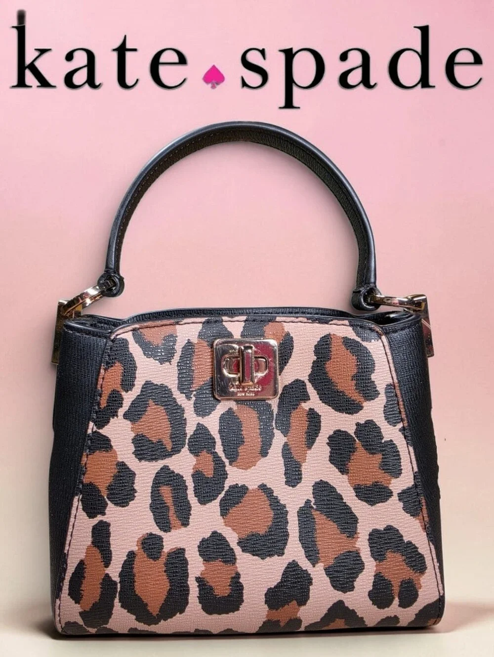 Kate Spade Leopard Print Phoebe Crossbody Bag (Retail $299) NWT!